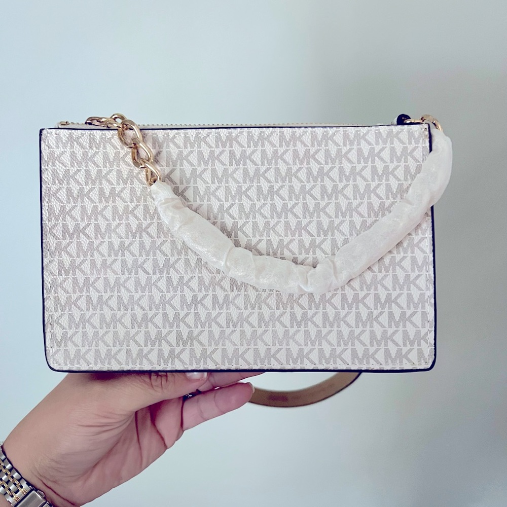 Michael Kors Chain Belt Bag - Vanilla